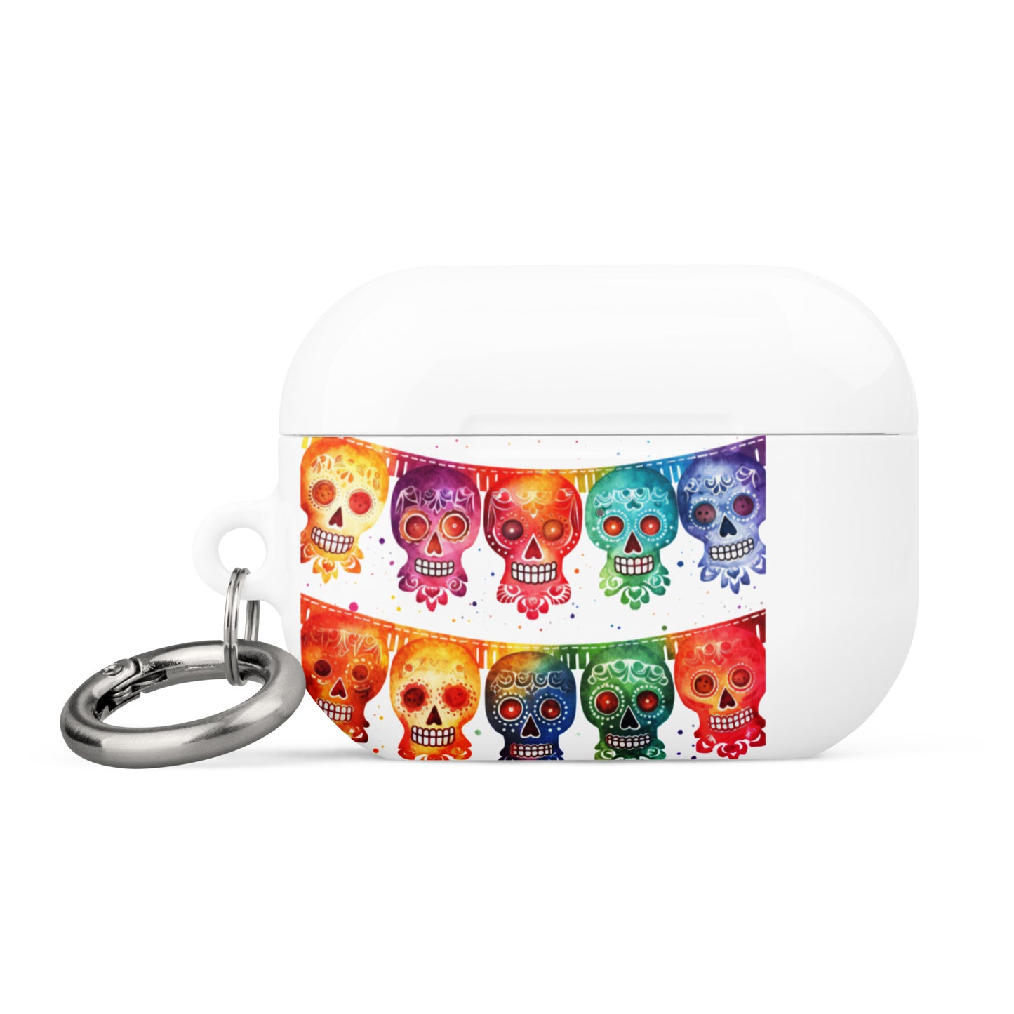 Mexican Fiesta Skull Banner AirPods®