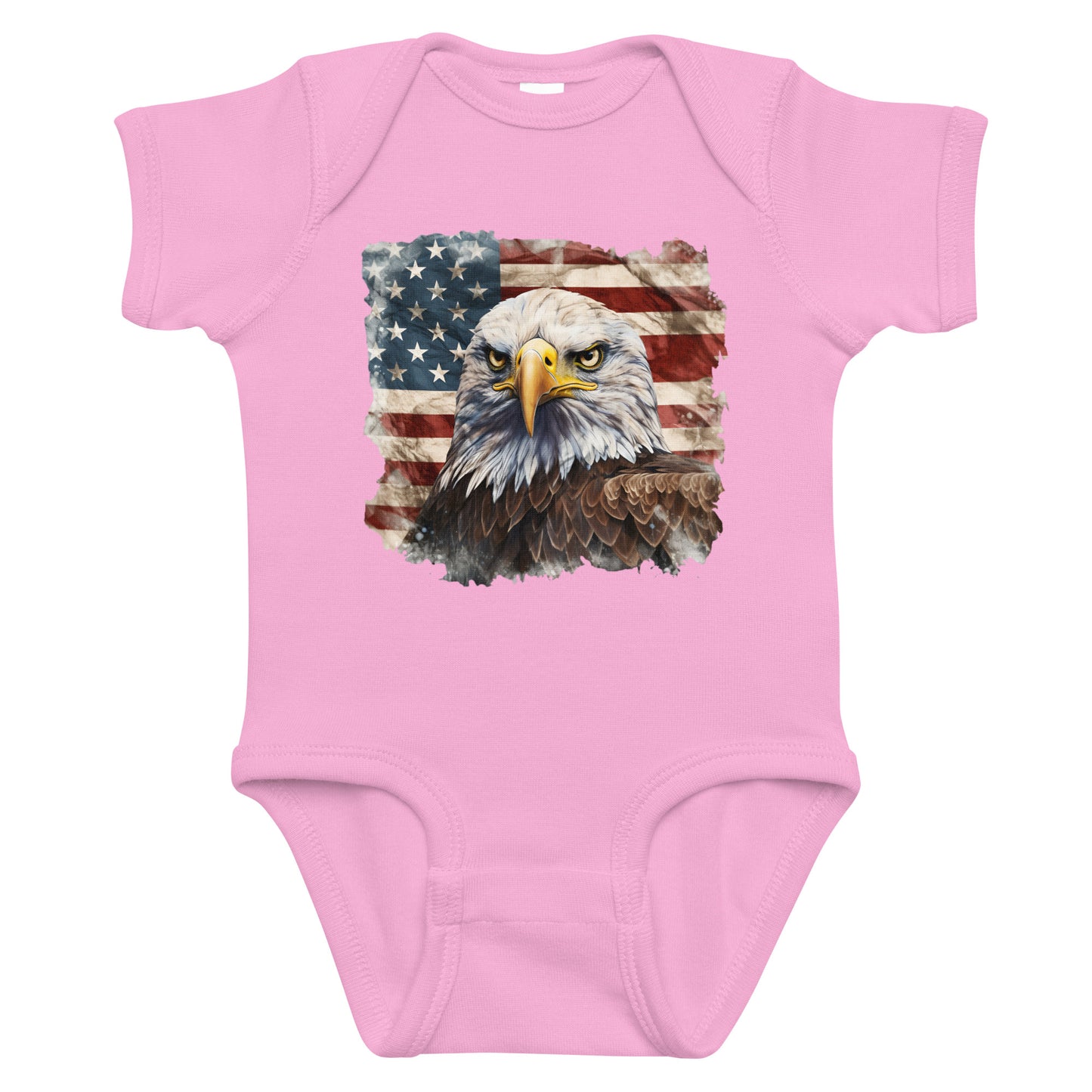 American Bald Eagle Baby Onesie