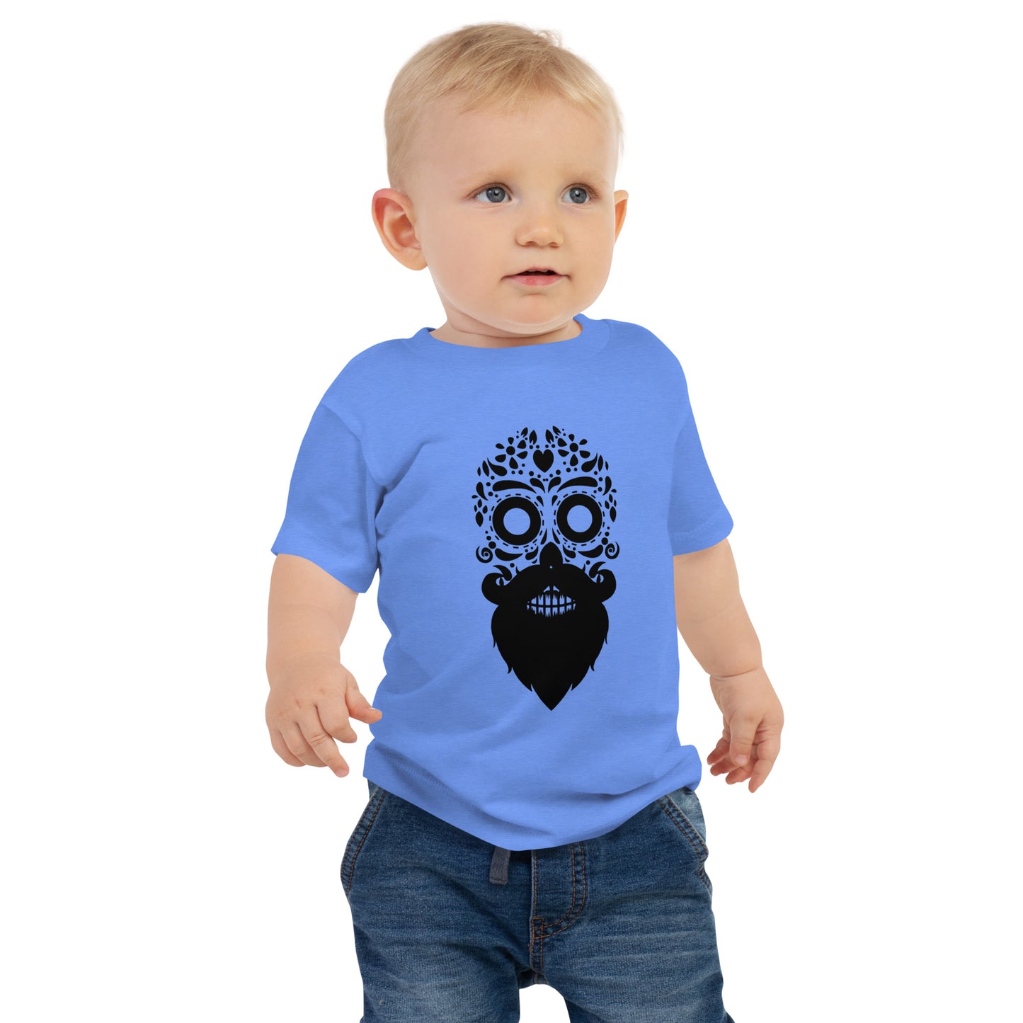 Bearded Skull Baby T-Shirt