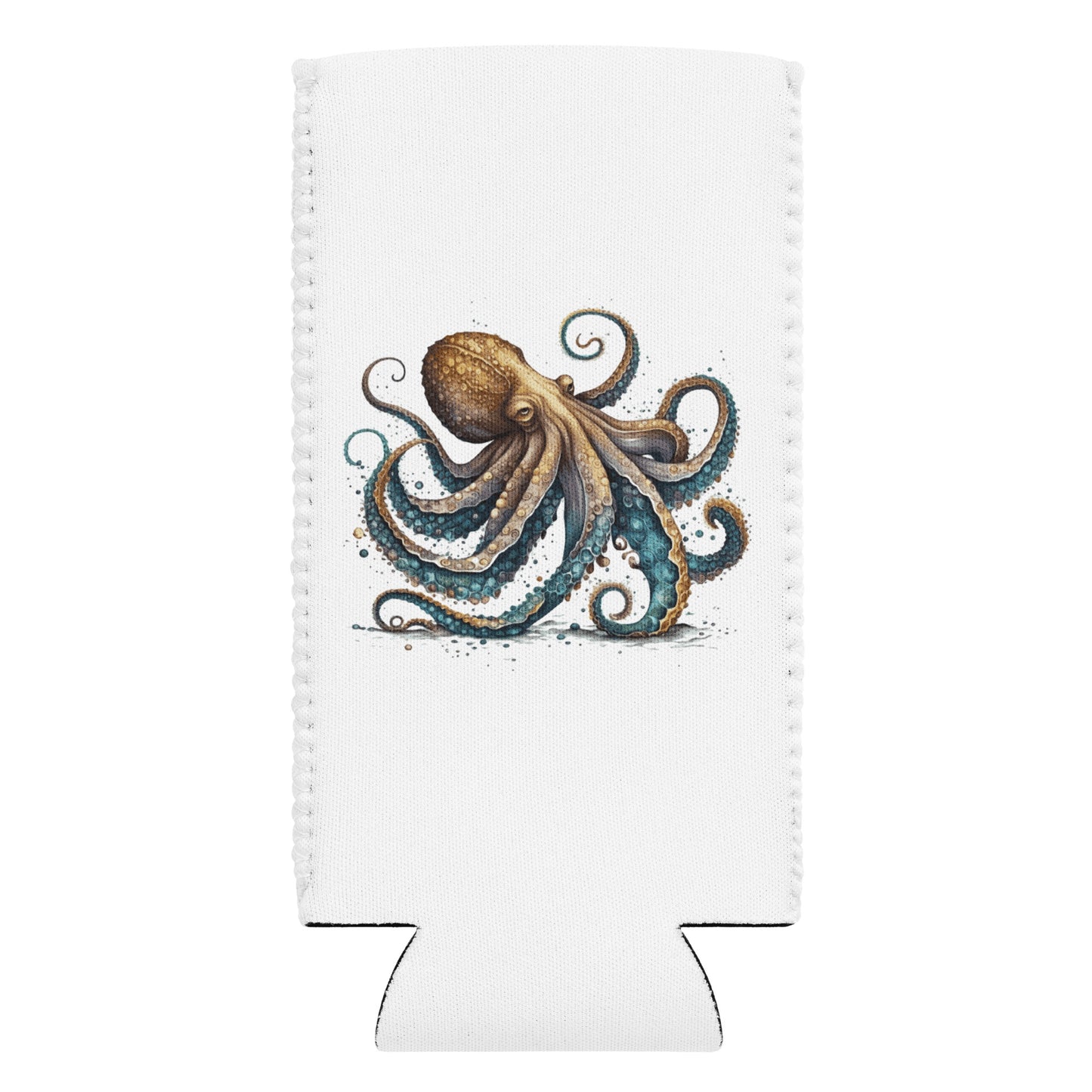 squid Beer Can Sleeve