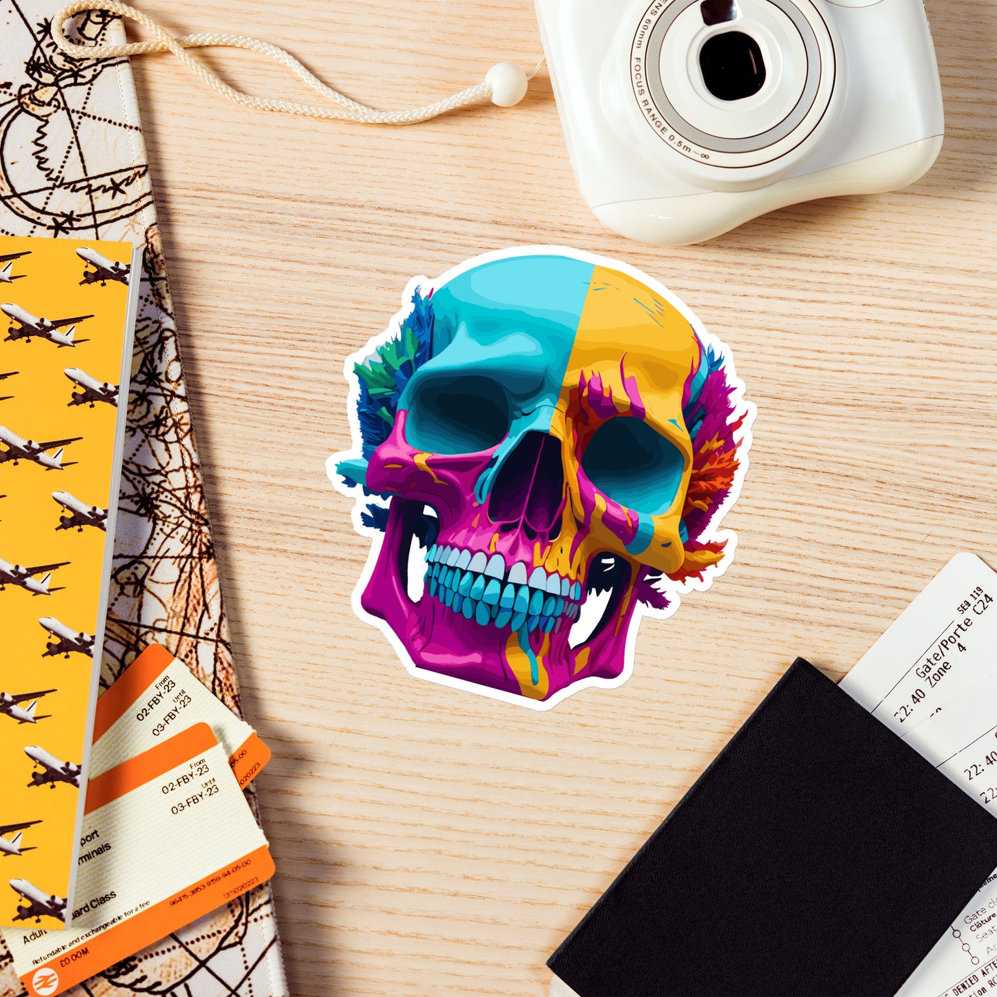 skull magnet
