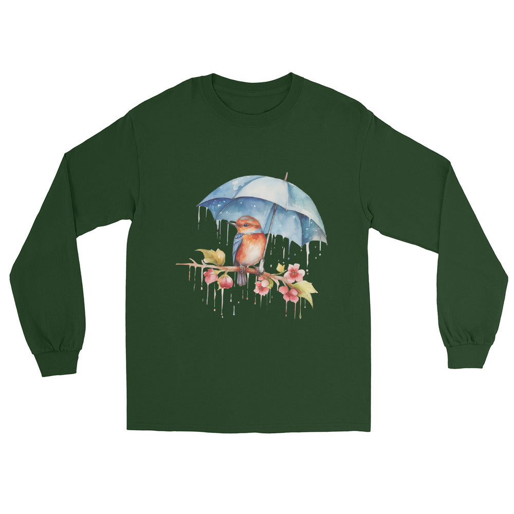 Baby Bird Ladies Long Sleeve Shirt