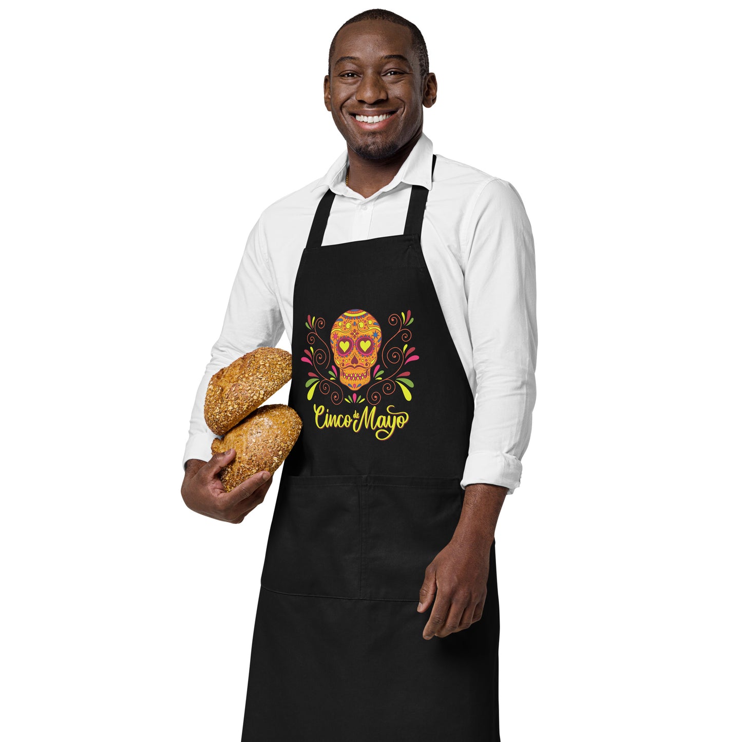 Cinco De Mayo Skull Apron