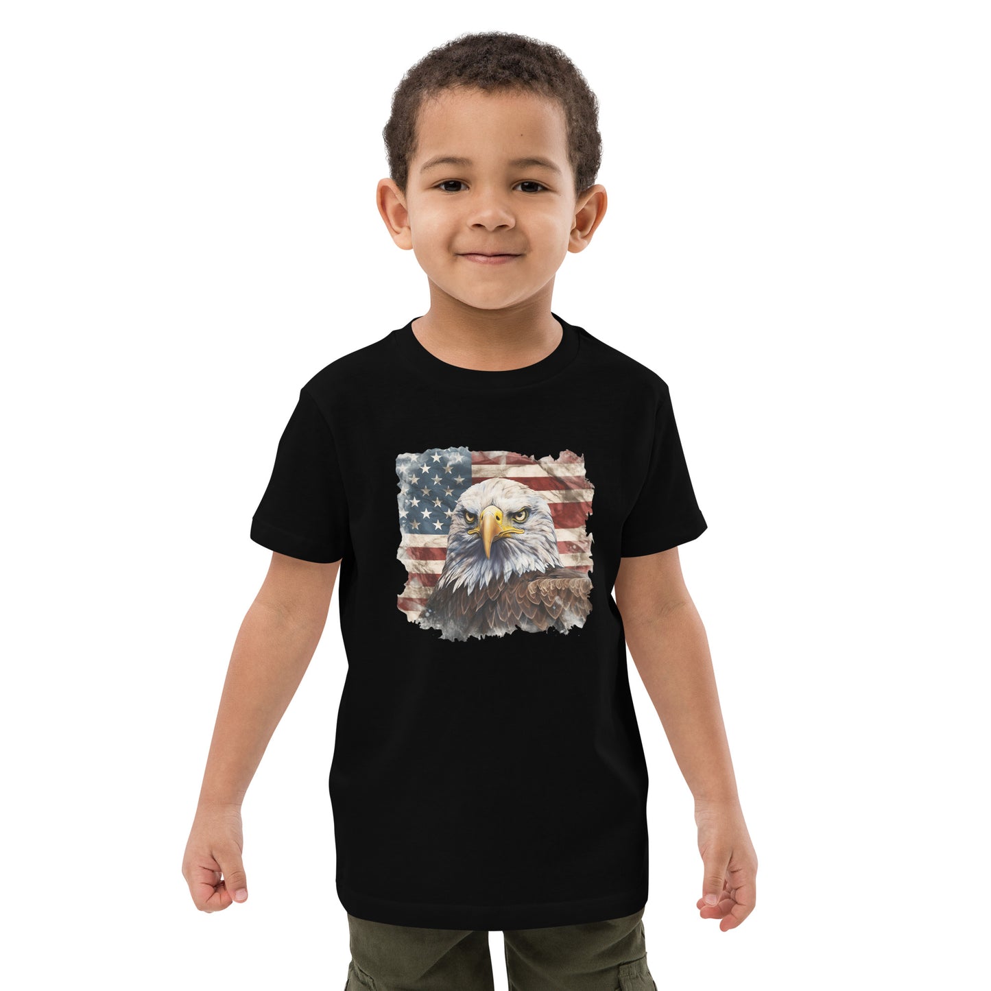 USA Flag Kids T-Shirt