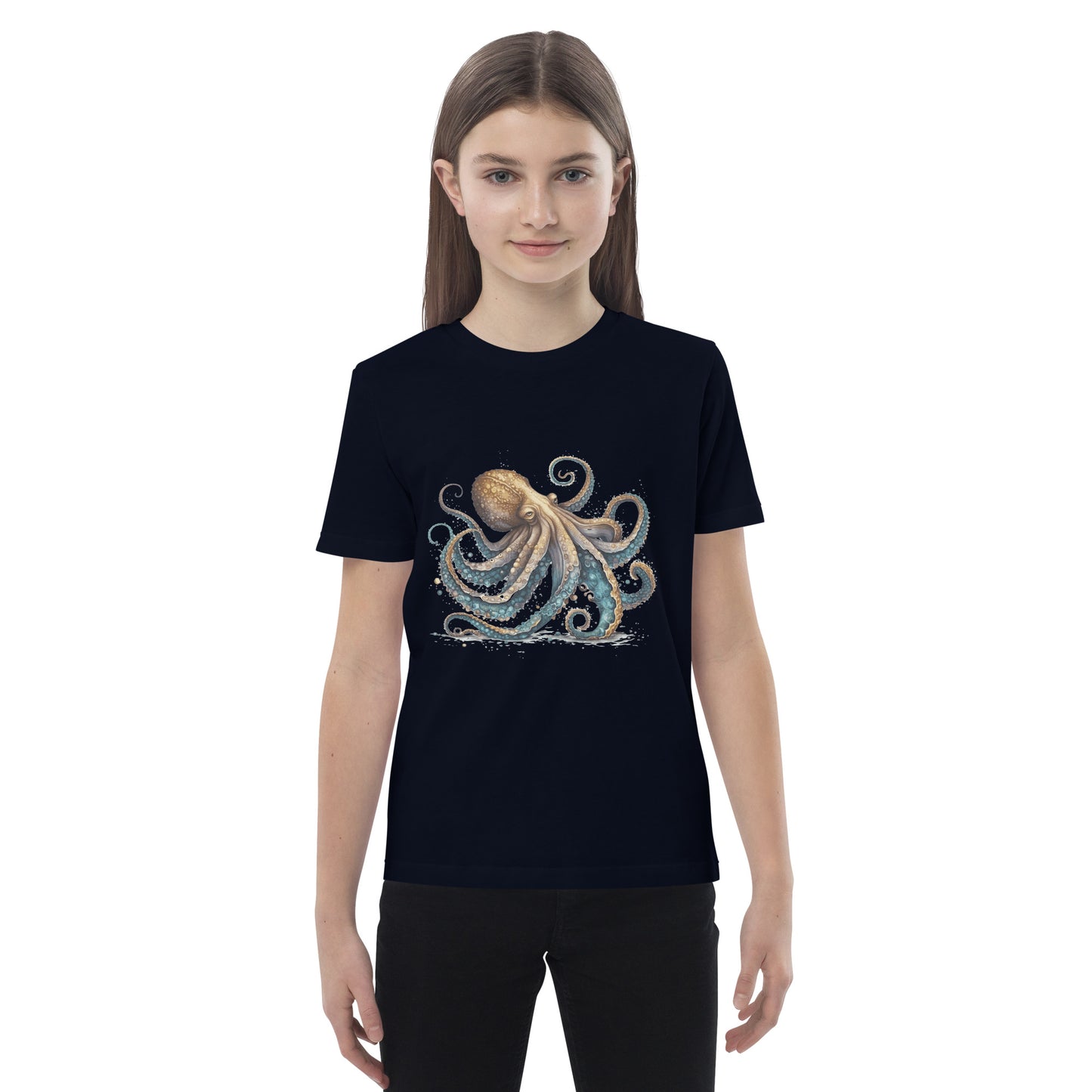 octopus kid's tee shirt