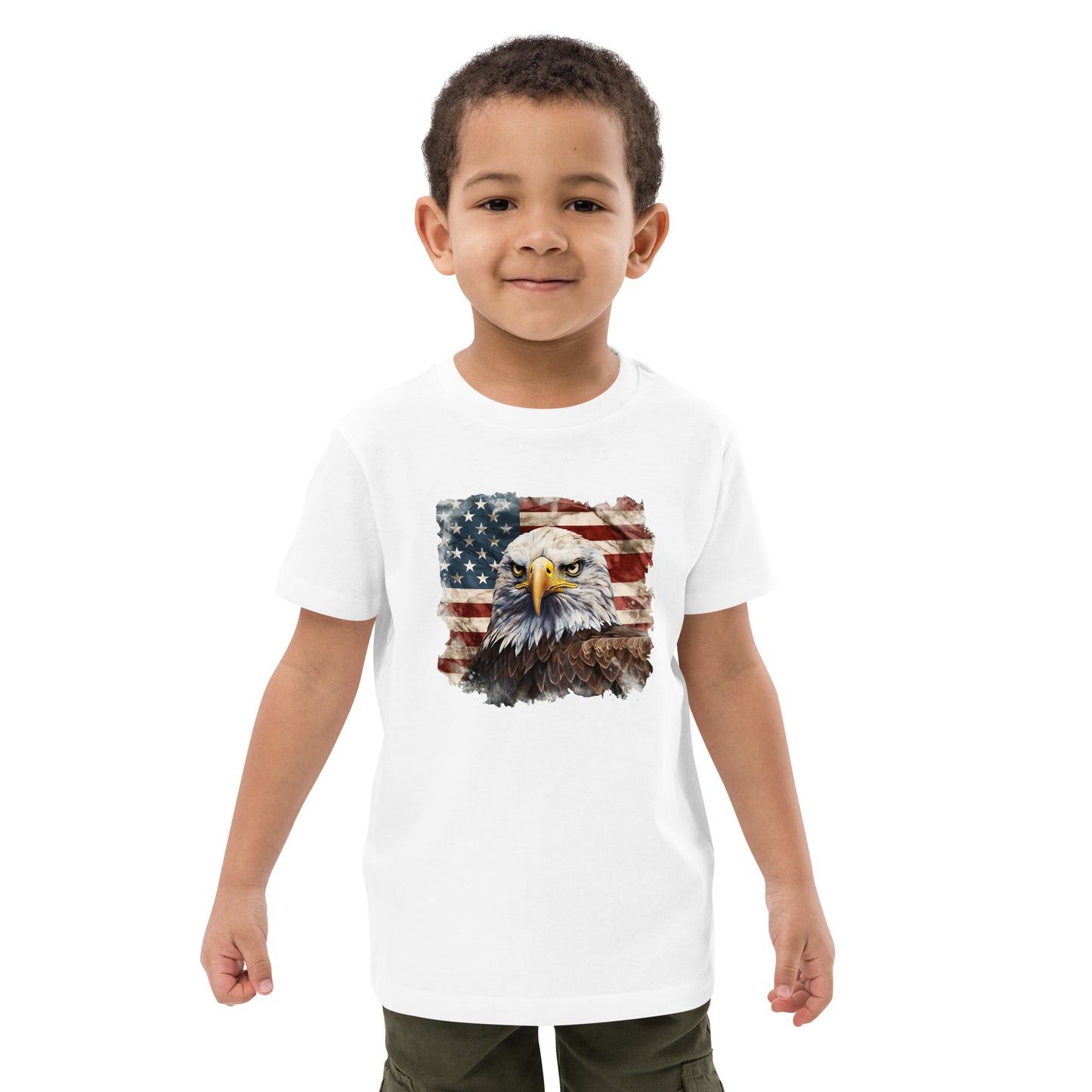 American Bald Eagle Kids T-Shirt