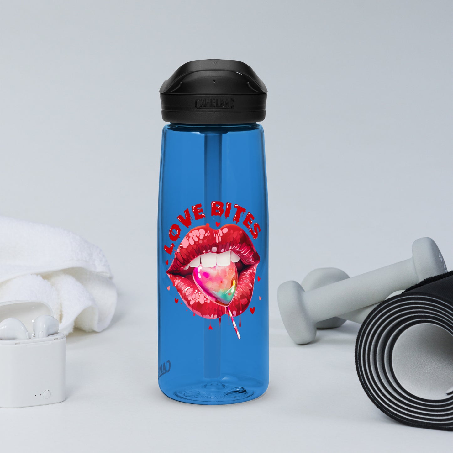 Sexy Lips Sports Water Bottle