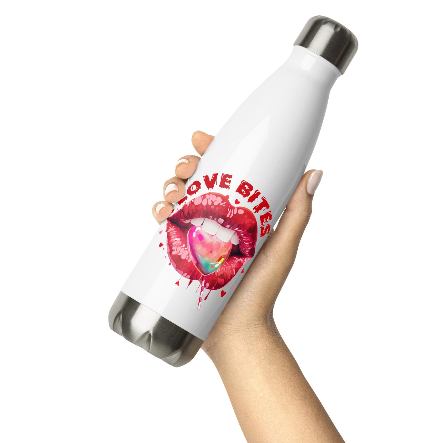 sexy Lips Stainless Steel Water Bottle