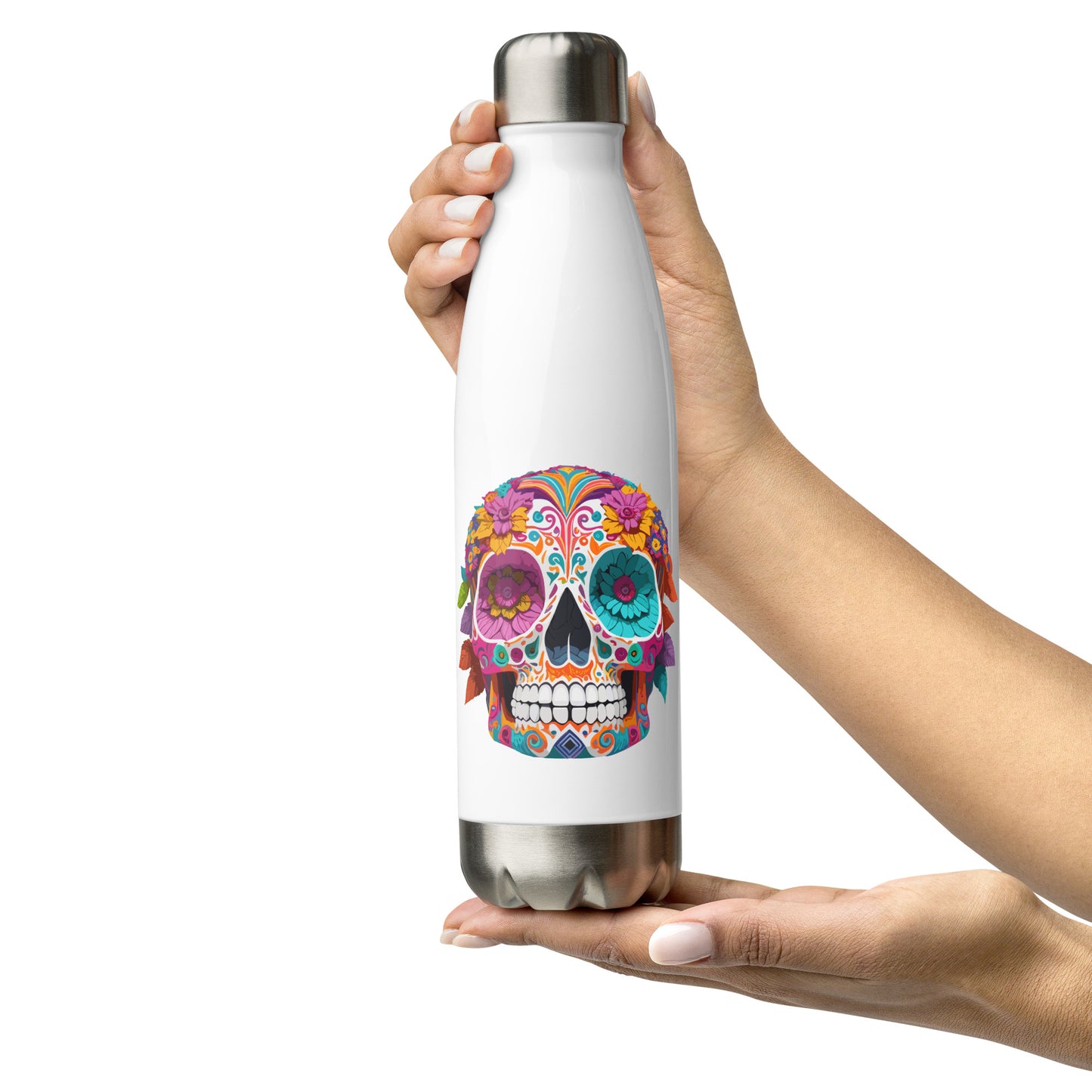 day of the dead Stainless Steel Water Bottle
