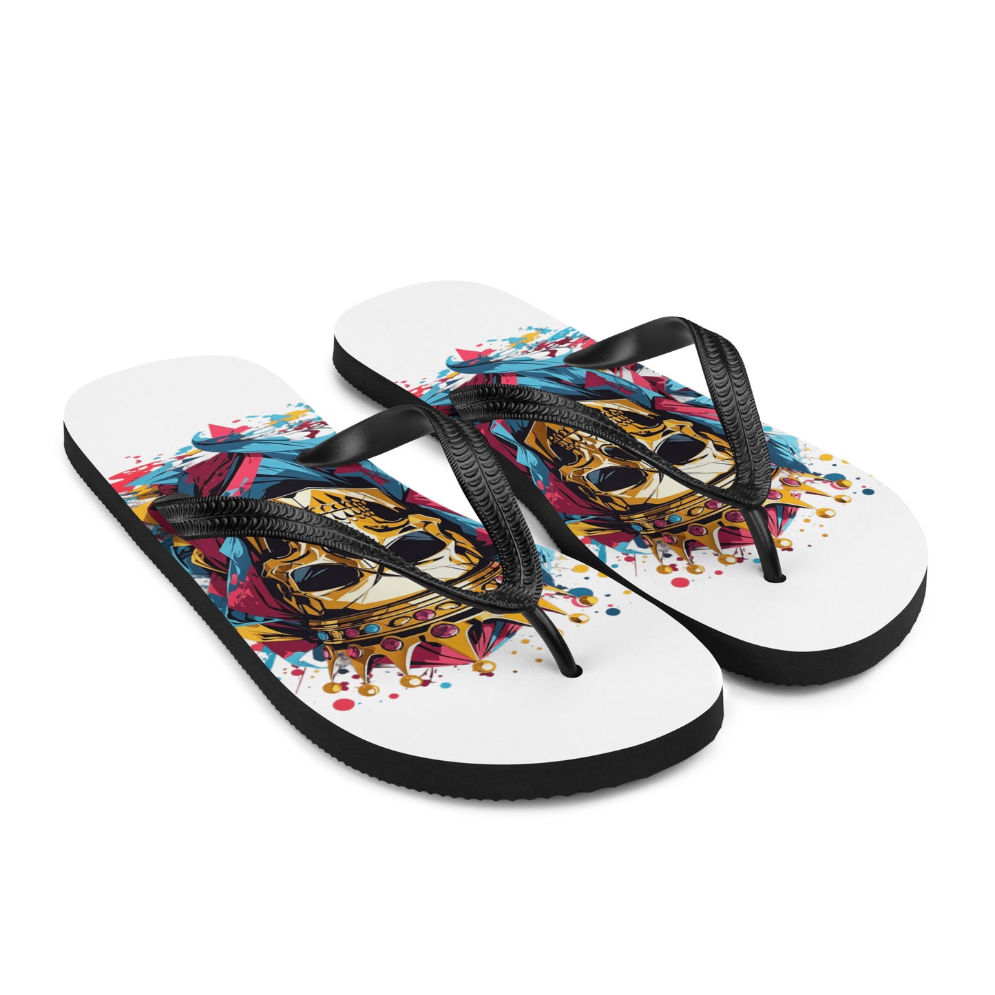 Skull & Crown slippers