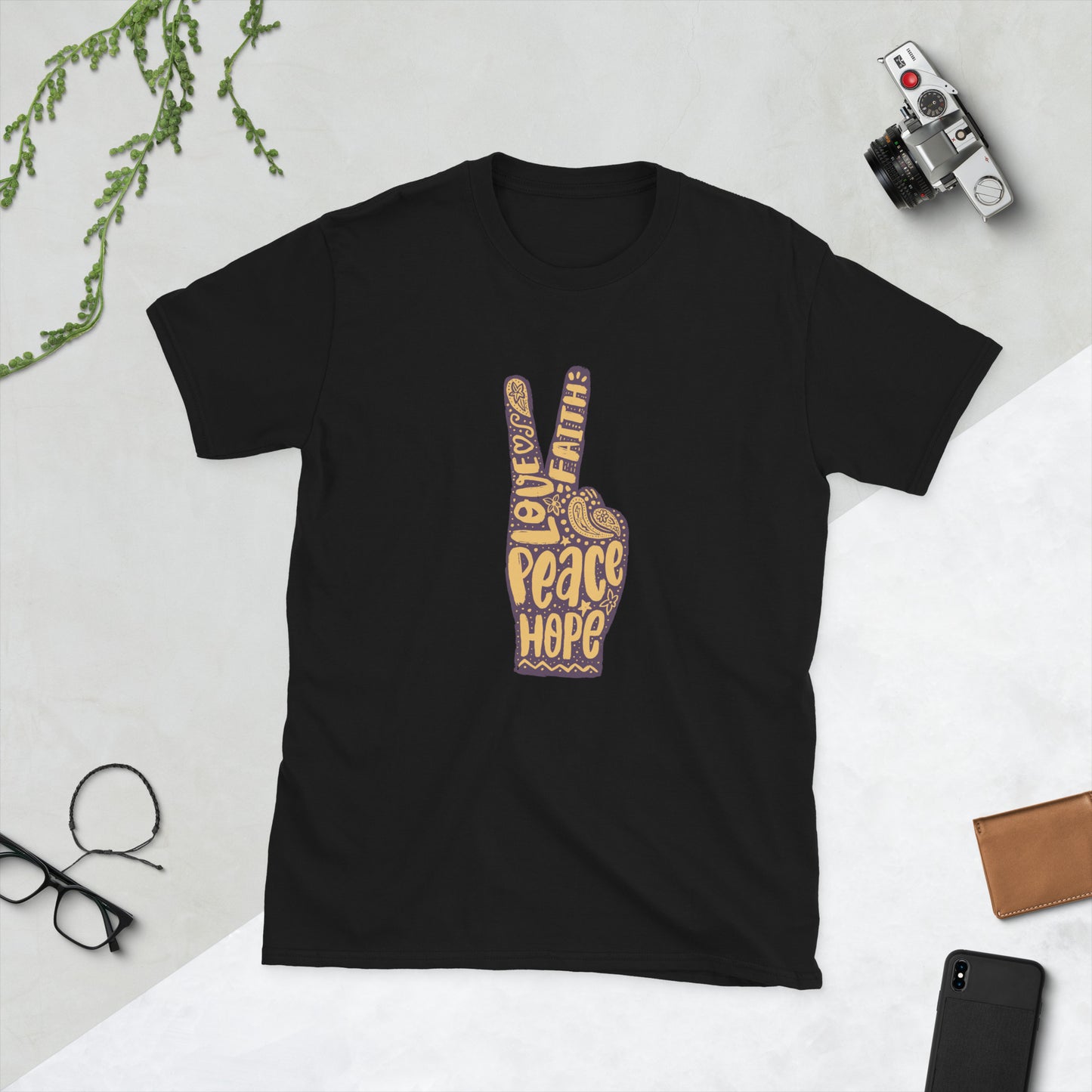 faith love hope men's t-shirt