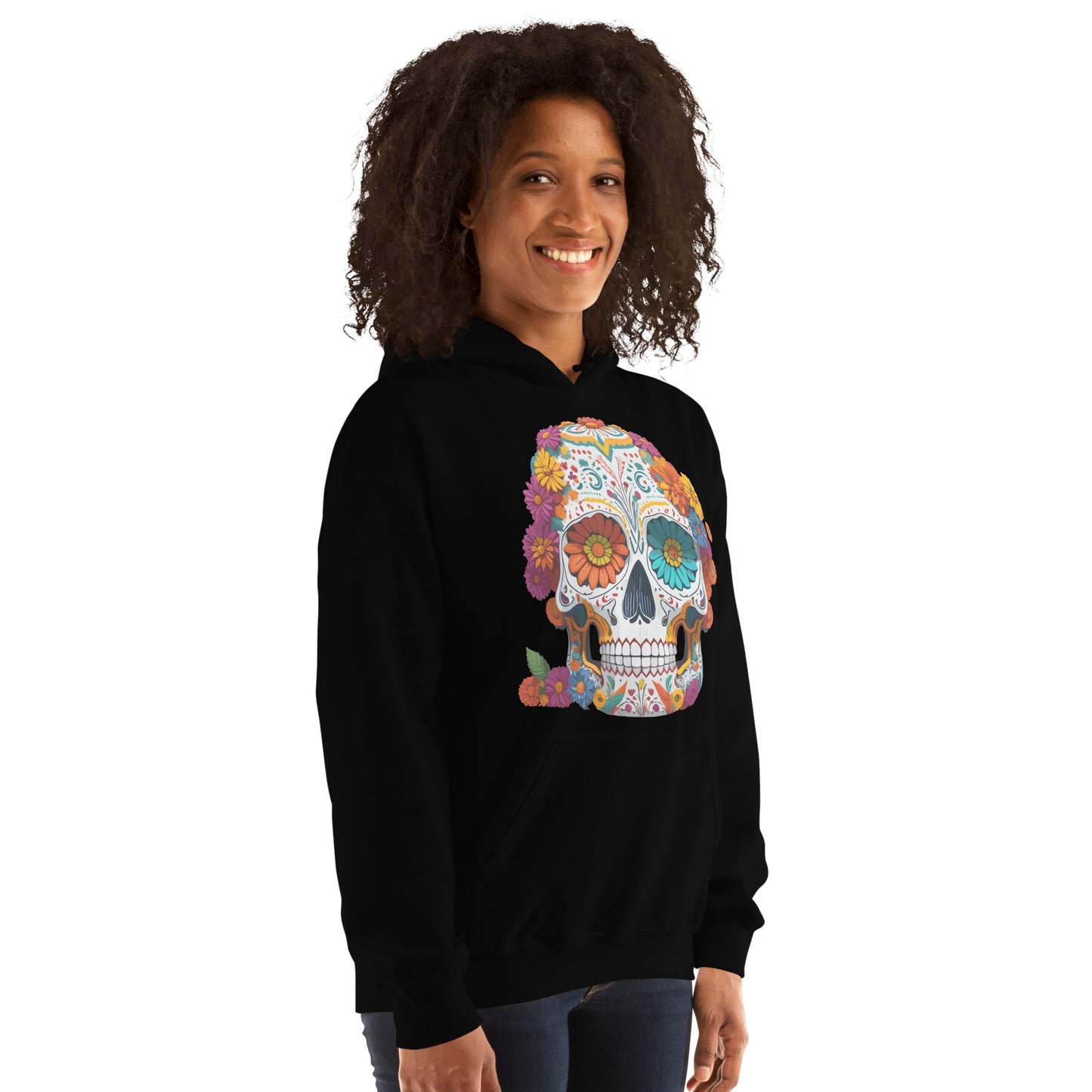 Sugar Skull Ladies Hoodie