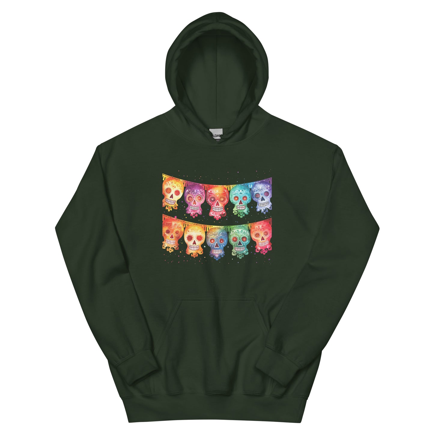 Mexican Fiesta Banner Flags Men's Hoodies
