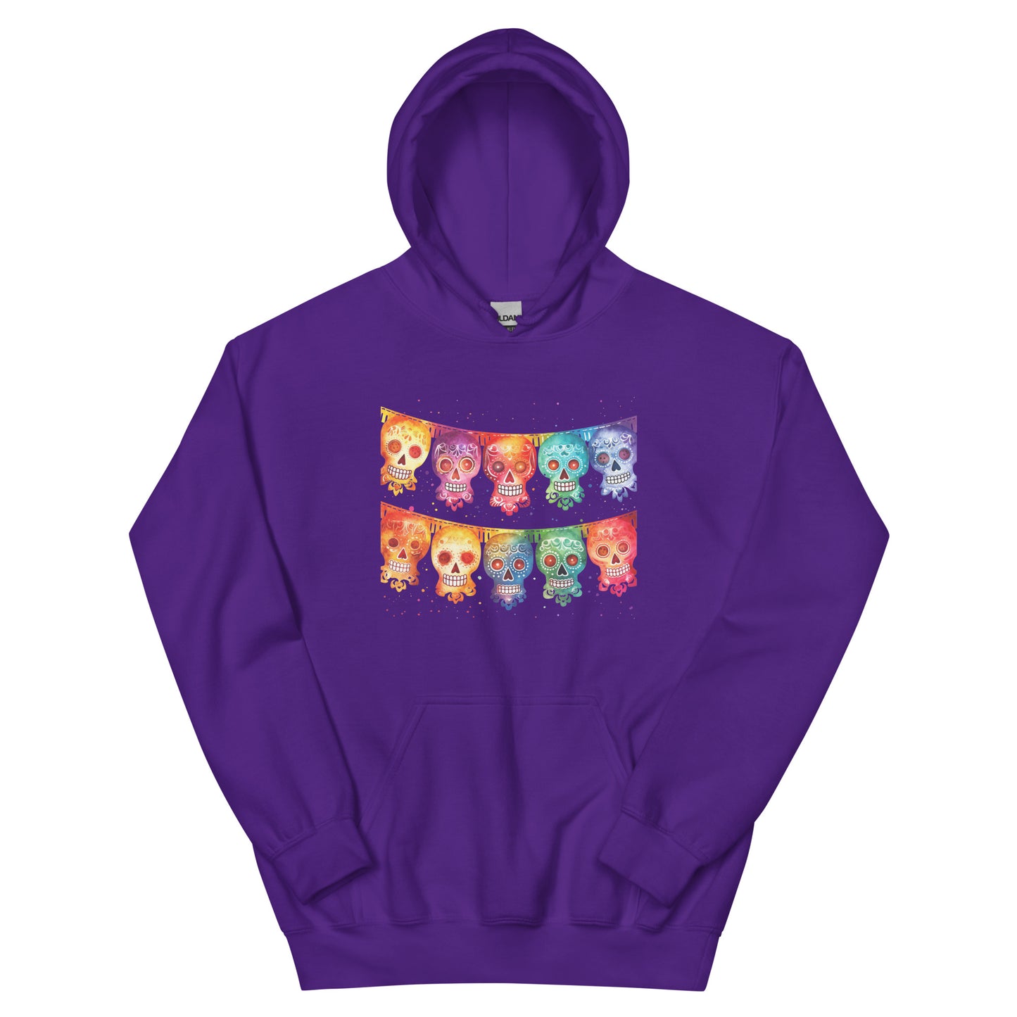 Mexican Fiesta Banner purple Men's Hoodie