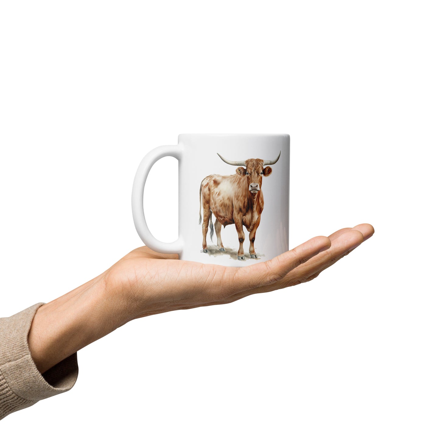 Texas Longhorn Coffee Cup