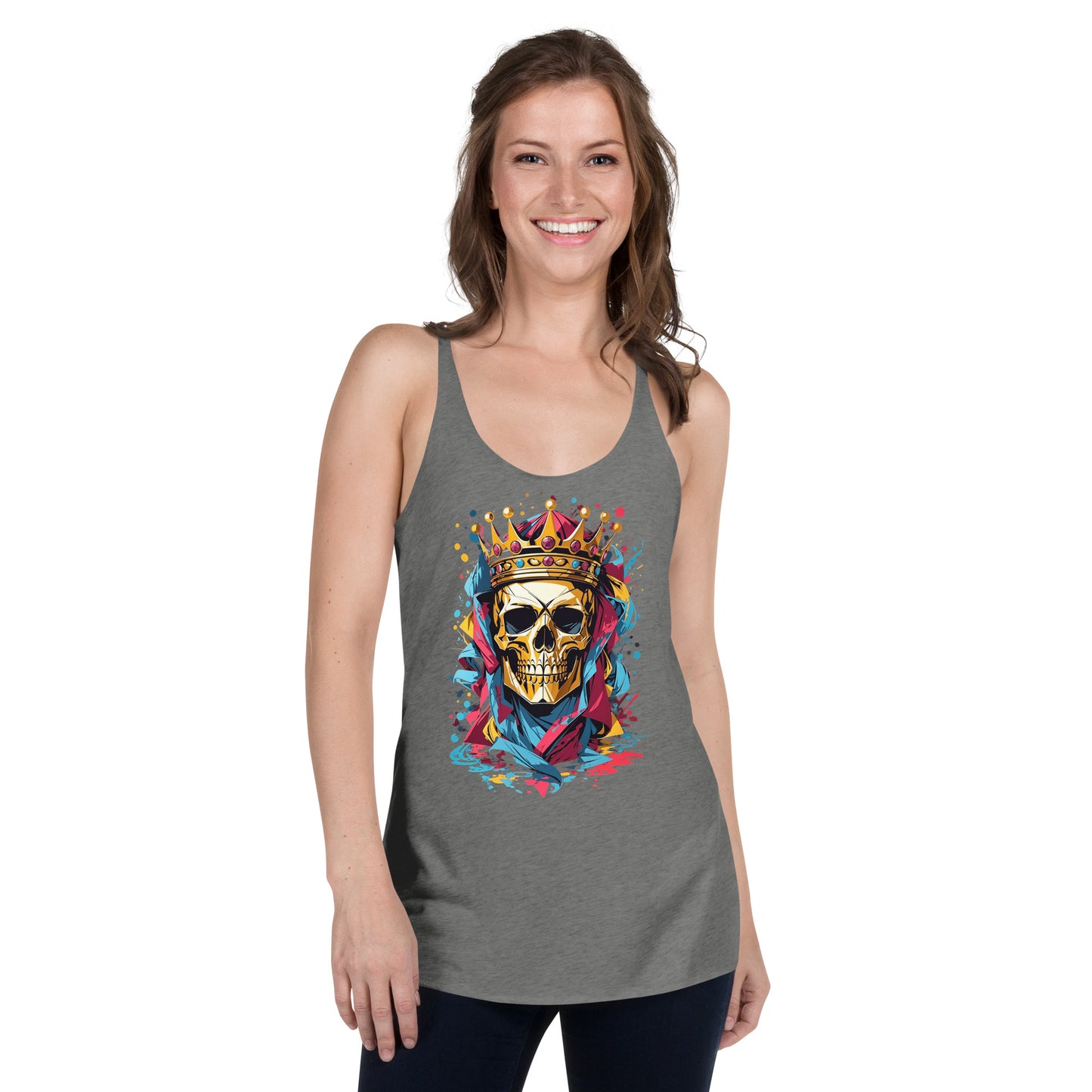 Skull & Crown sleeveless Tank Top