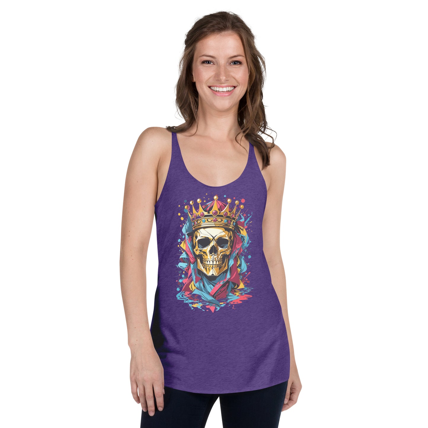 Skull & Crown Ladies Tank Top