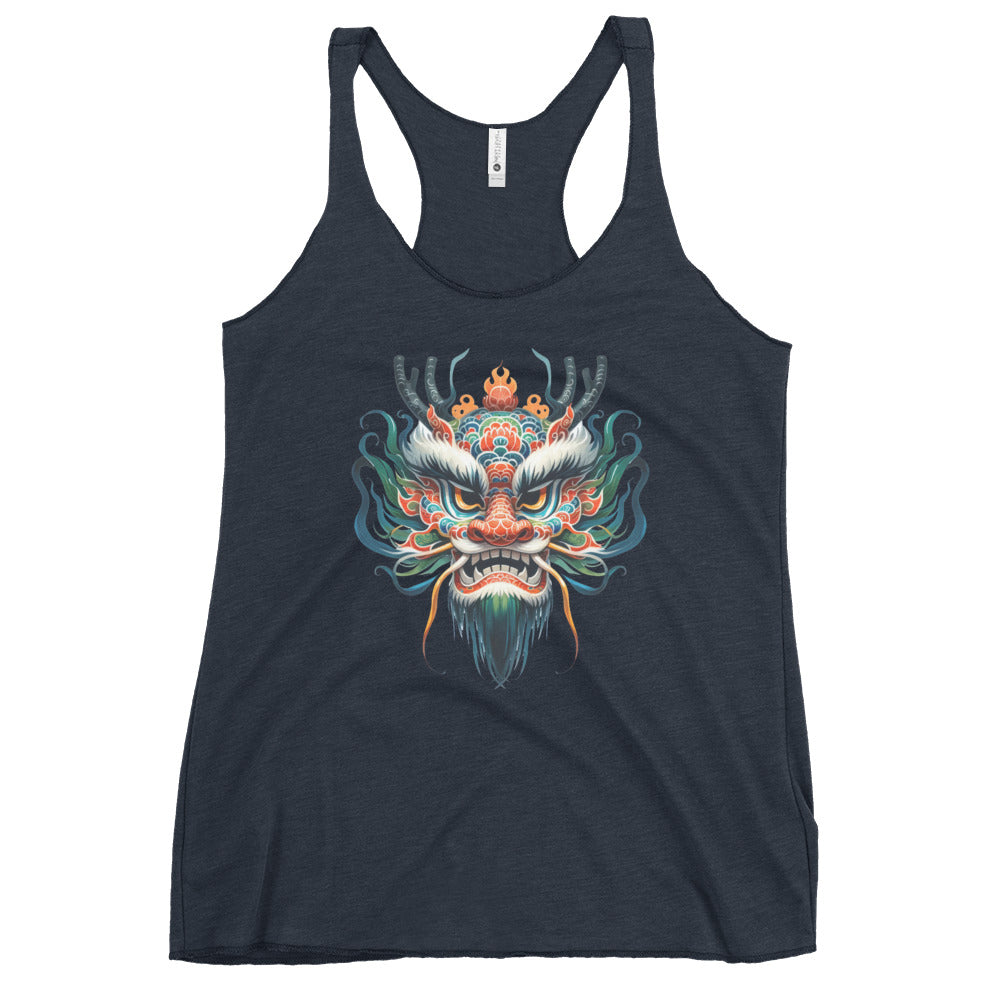 chinese Dragon Ladies Tank Top