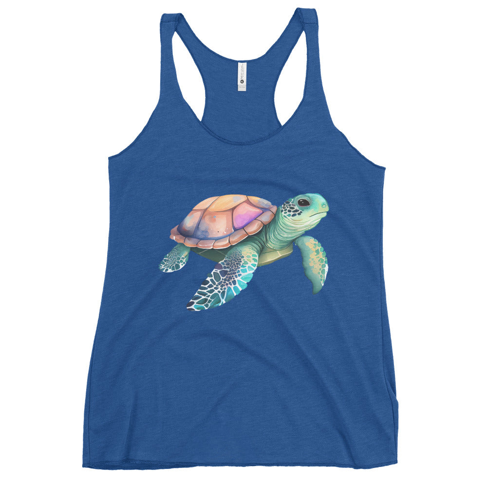 Sea Turtle women's Tank Top