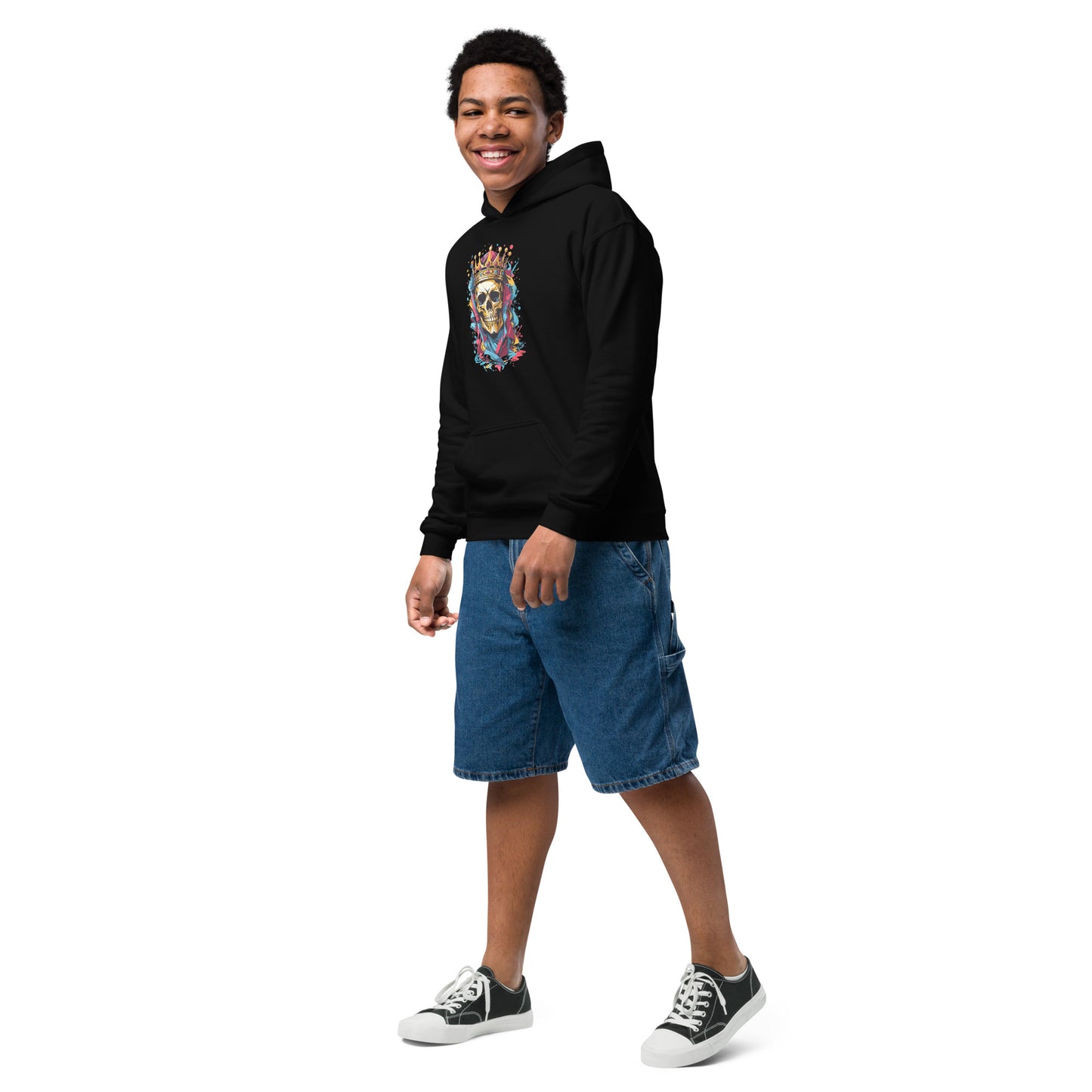 Skull & Crown kids hoodie