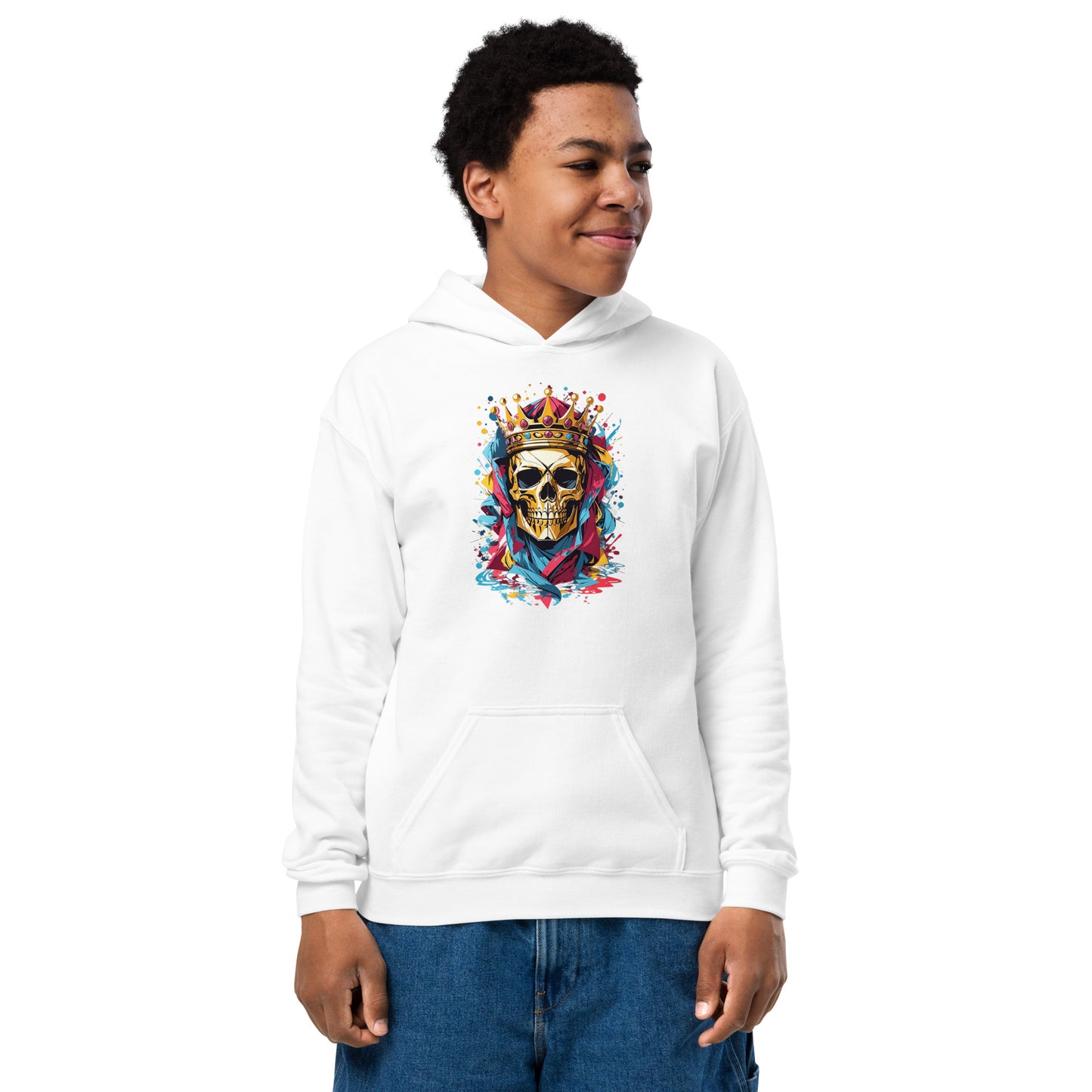 Skull & Crown Youth Hoodie