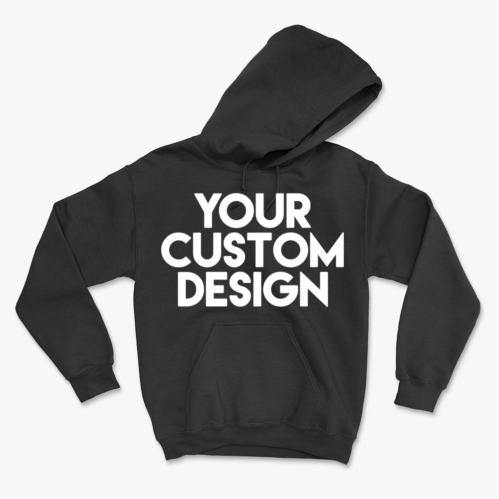custom black hoodies