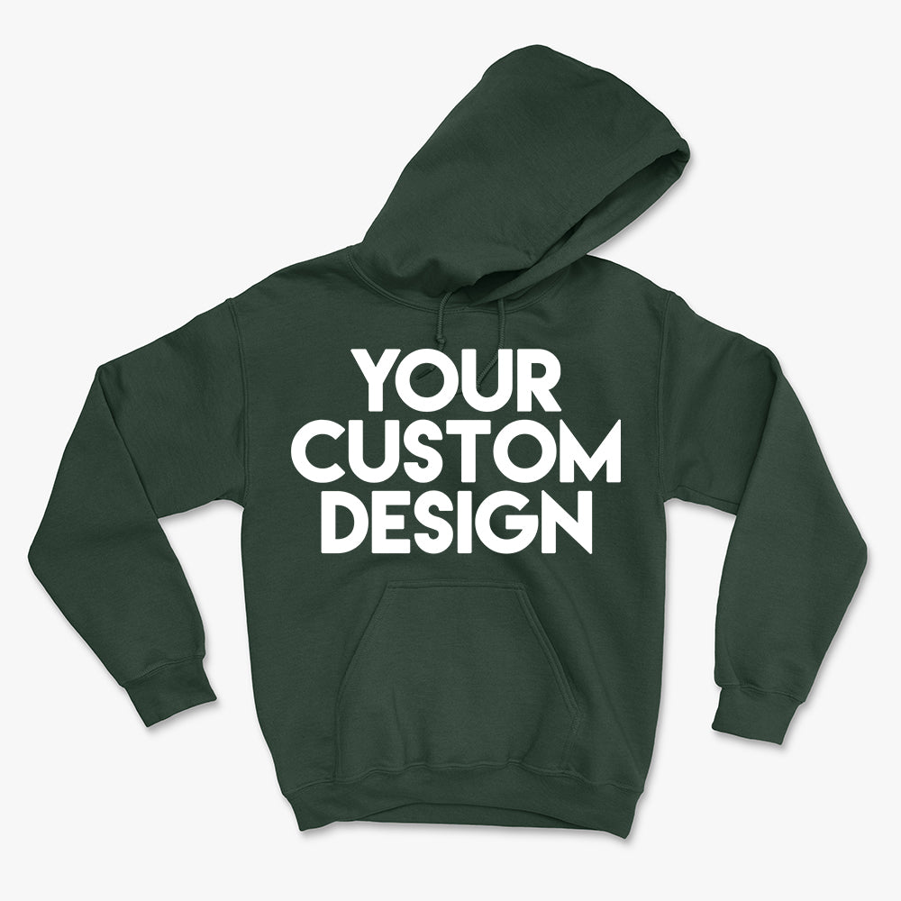 forest green hoodie