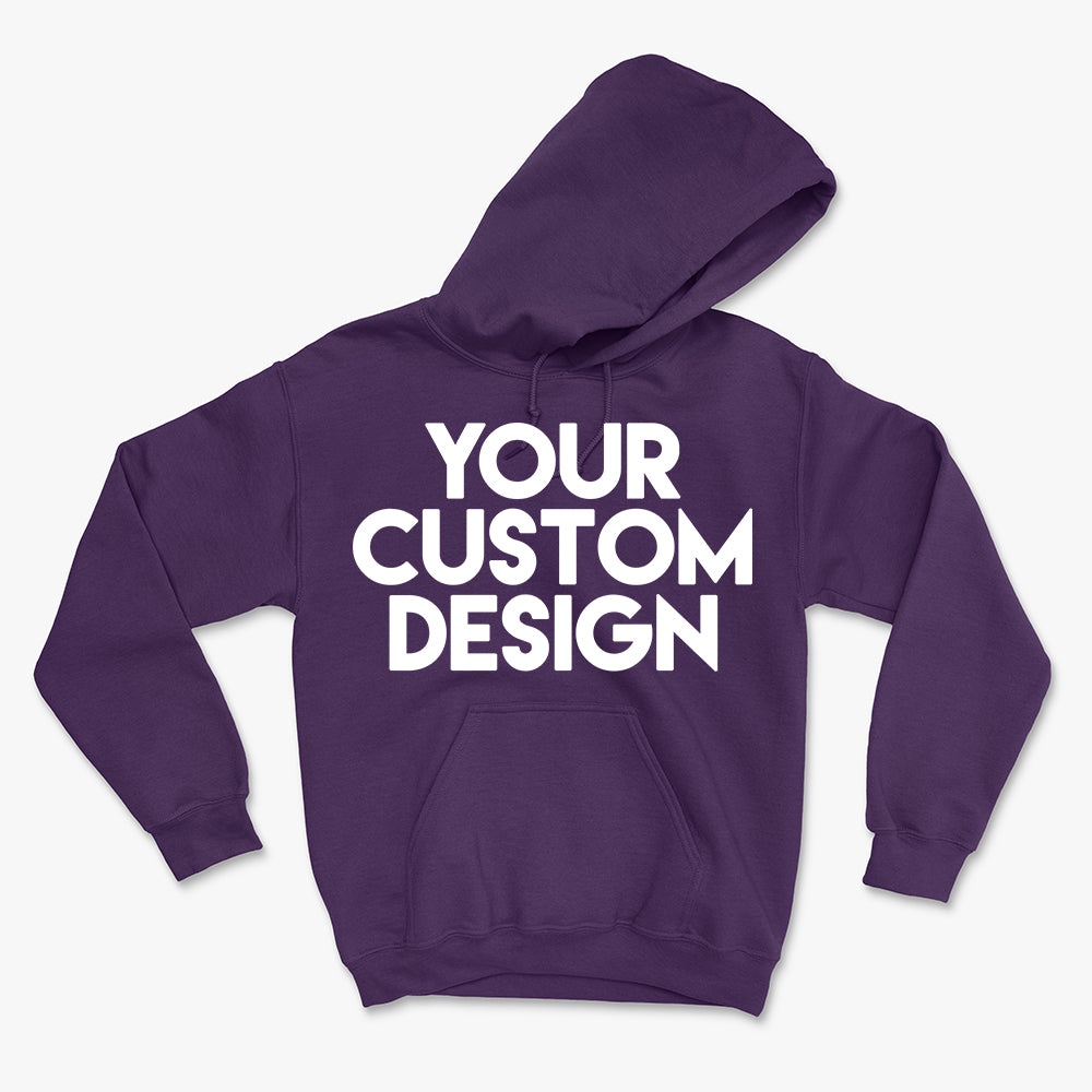custom purple hoodies