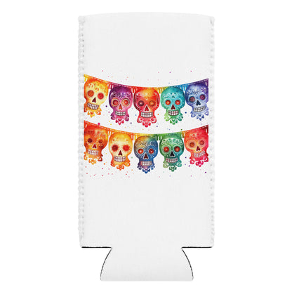 Mexican Fiesta sugar skull Drink Coolers