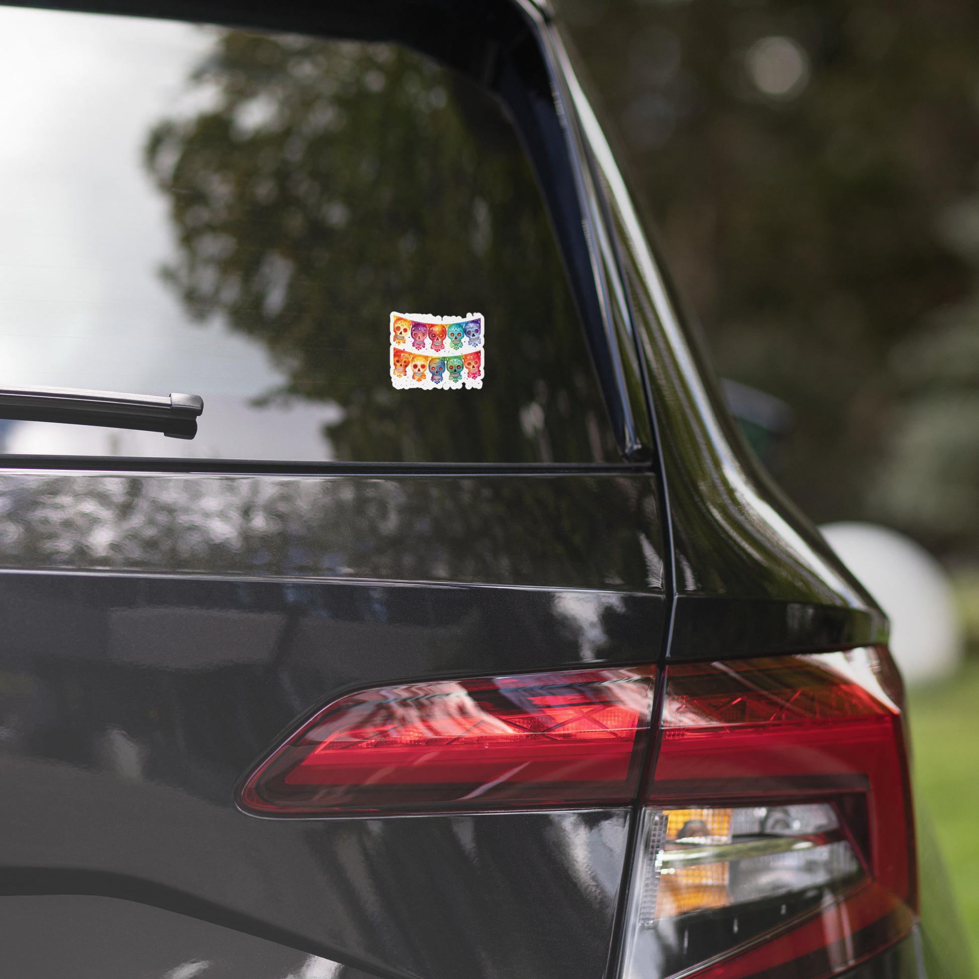 Mexican Fiesta Flags Stickers