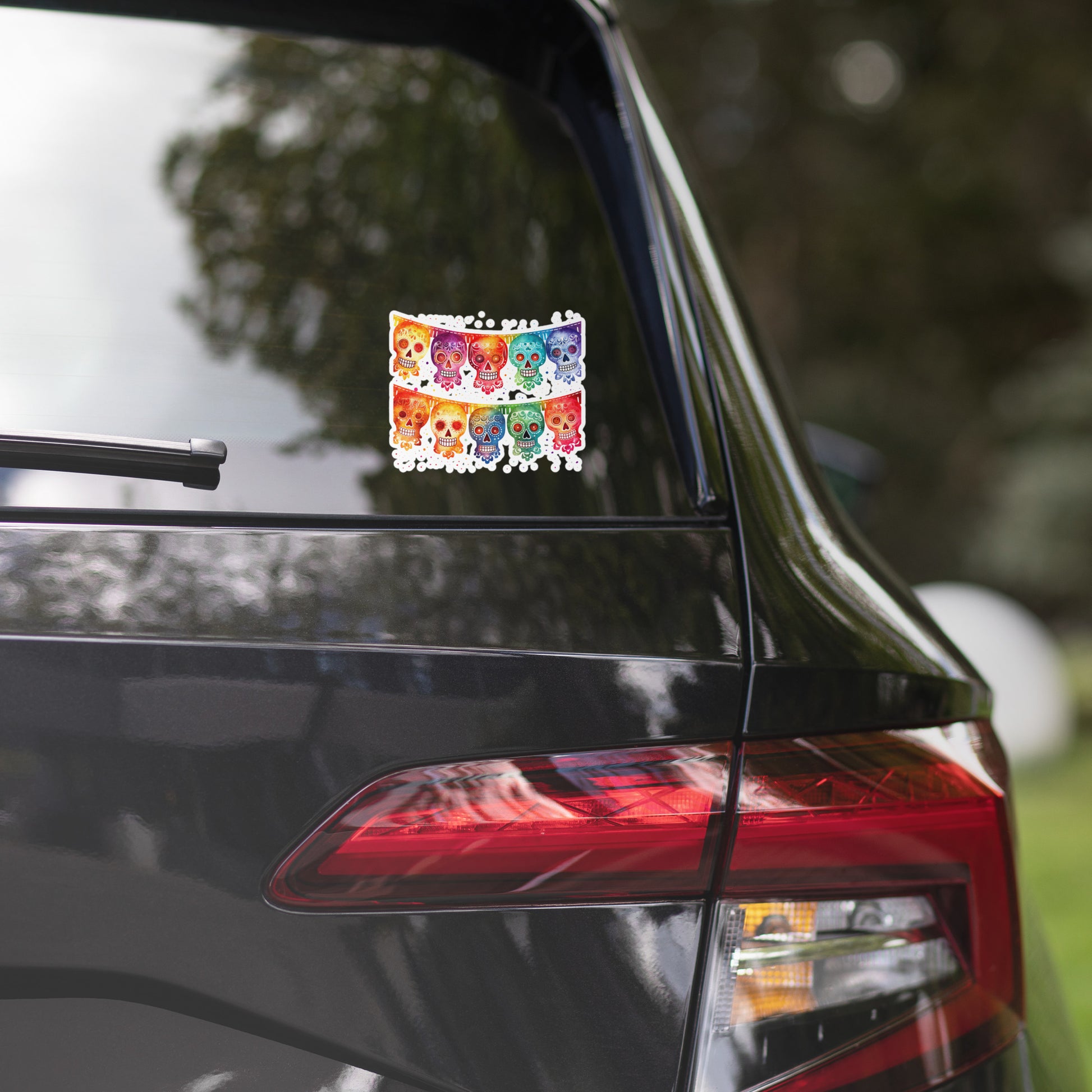 Mexican Fiesta Banner Flags Stickers