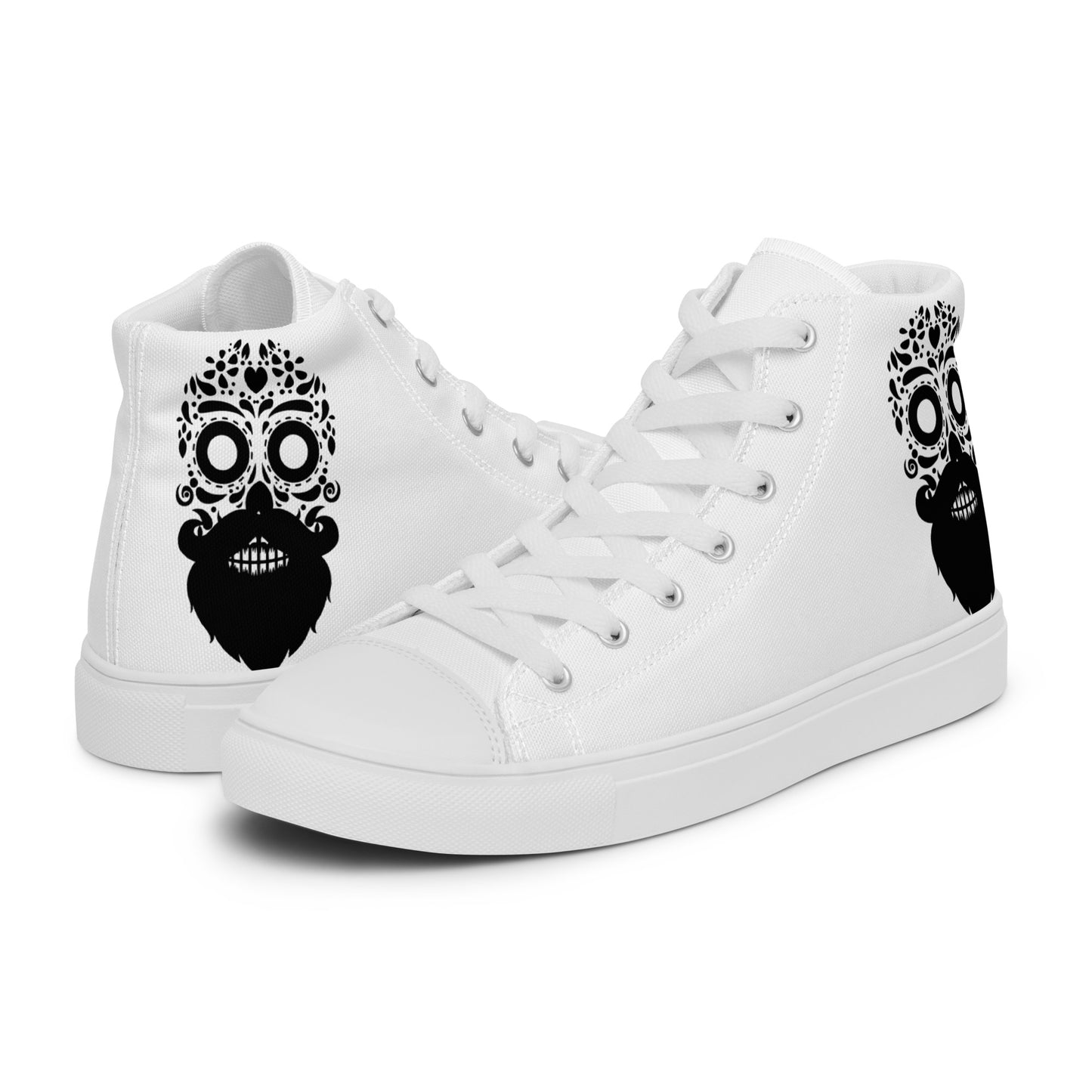 Beard Skull Men’s Shoes