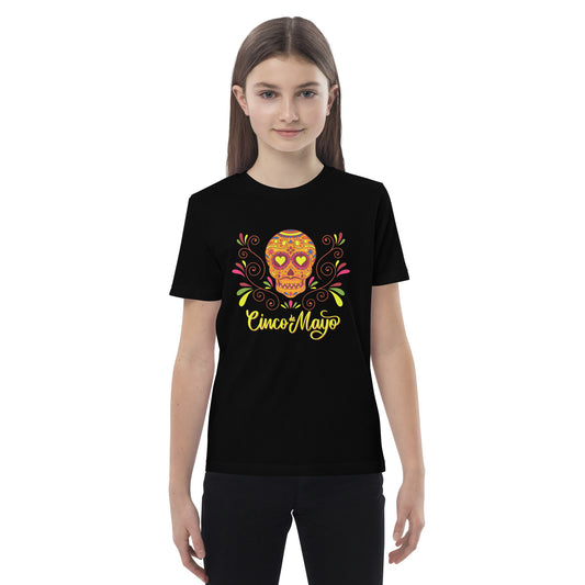 Cinco De Mayo Sugar Skull Kid's T-Shirt