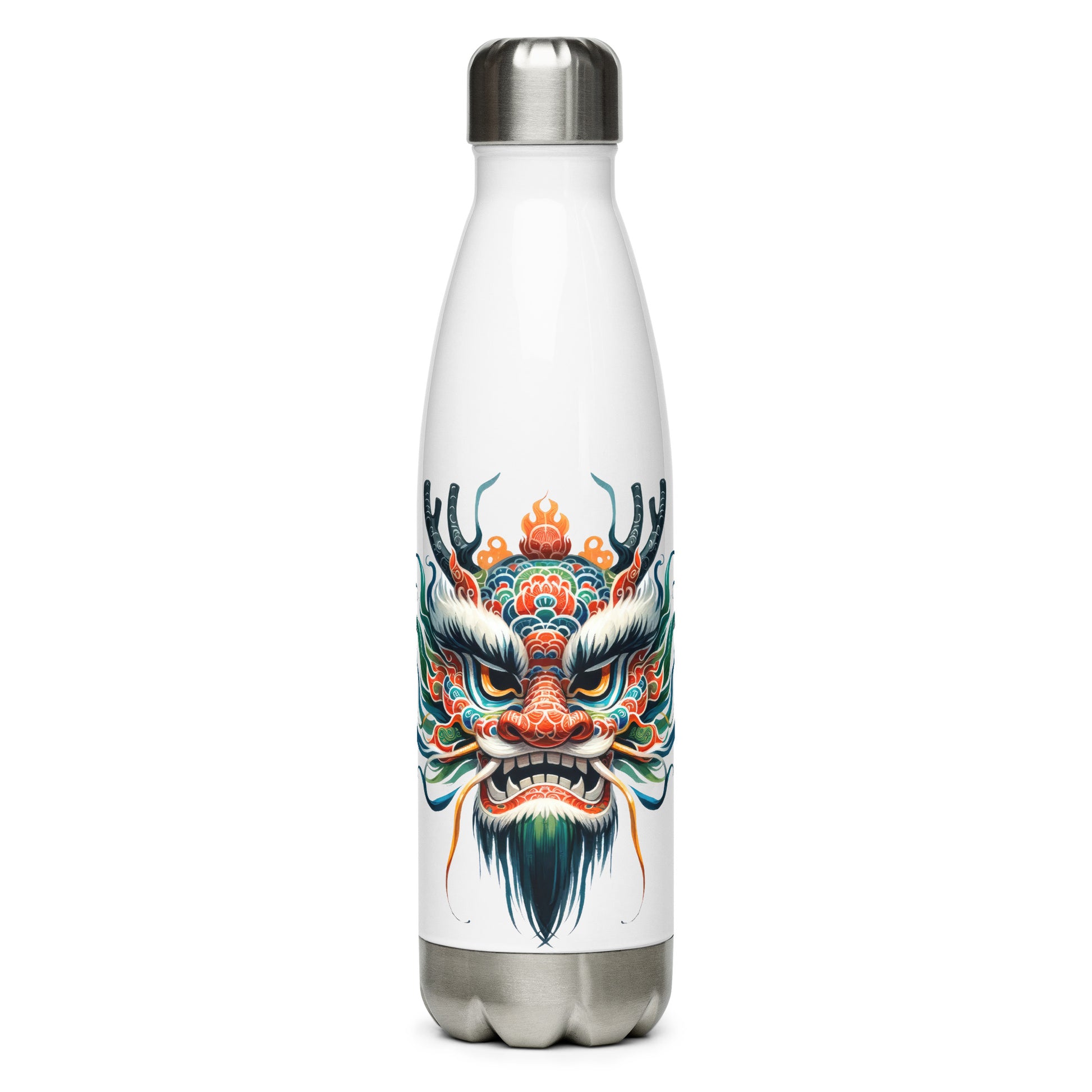lunar new year dragon water bottle