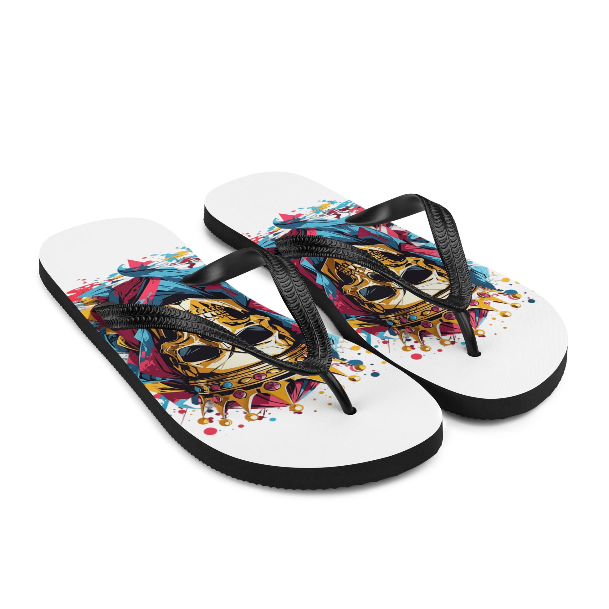 Skull & Crown slippers