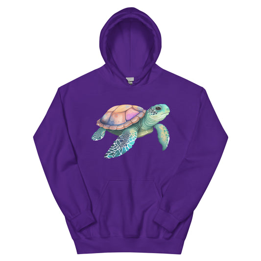 Sea Turtle Bliss Ladies Hoodie