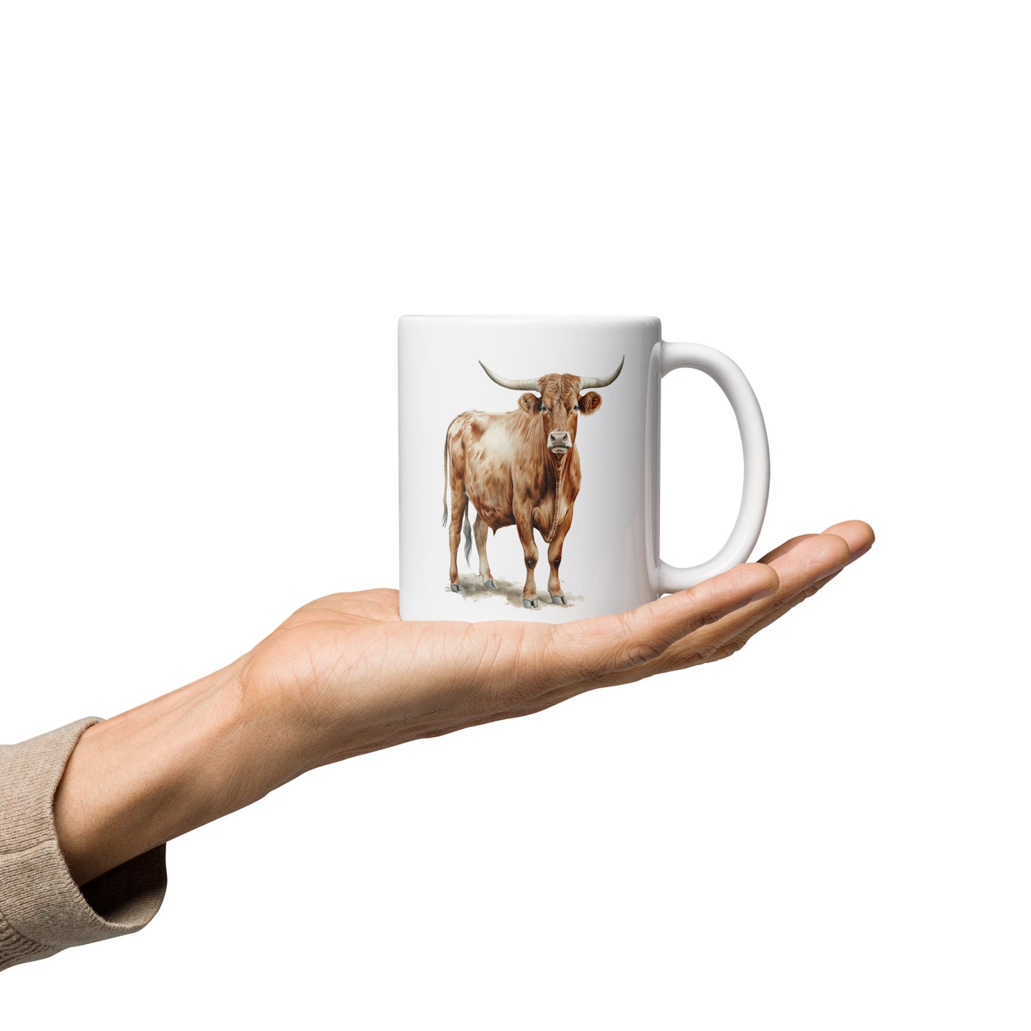 Longhorn Coffee Cup