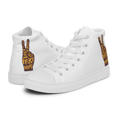 Peace Sign Ladies Shoes