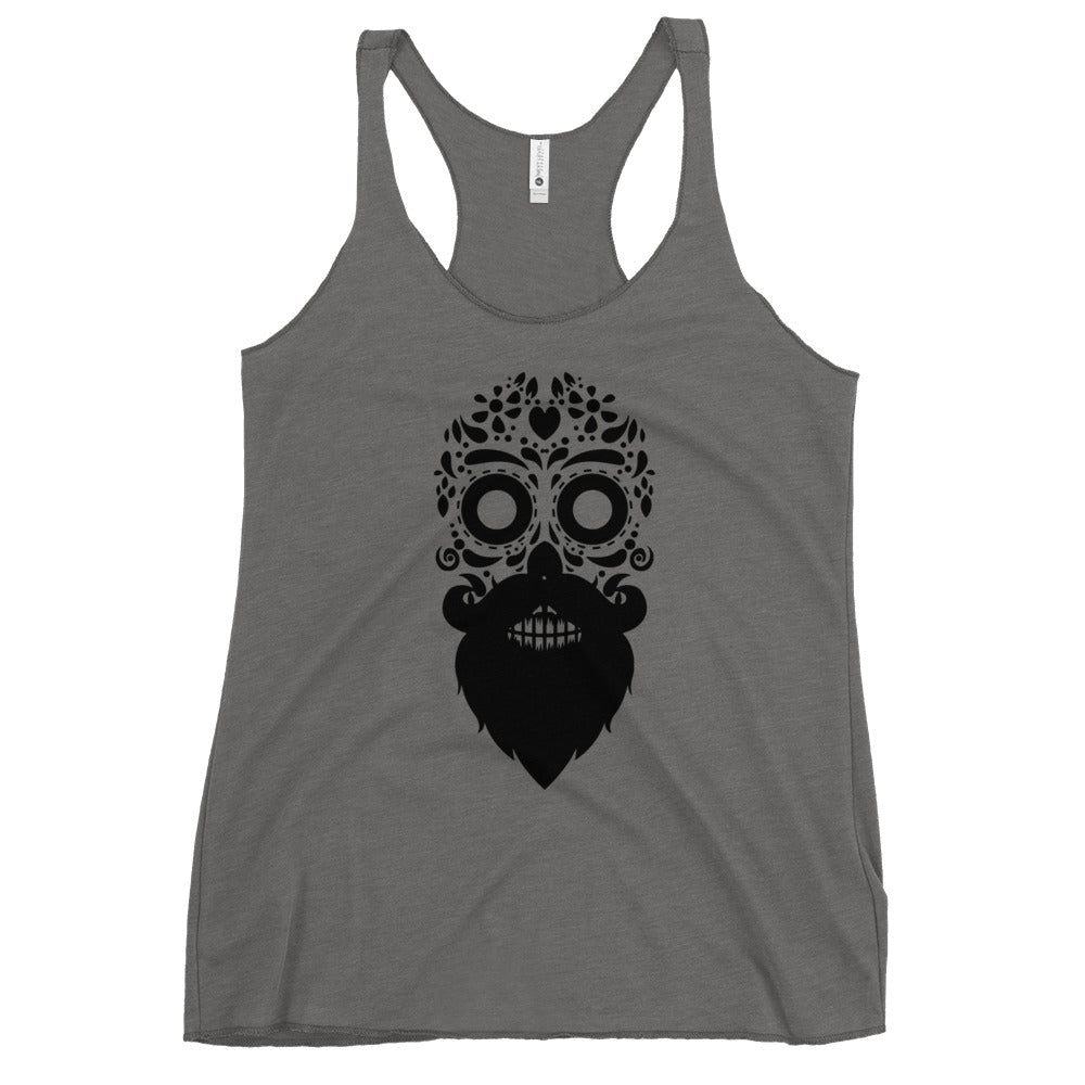 Bearded Skull Ladies Tank Top