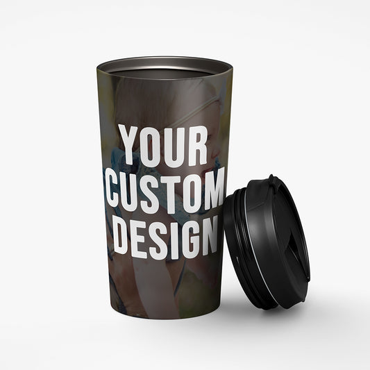 custom printed traveler mug