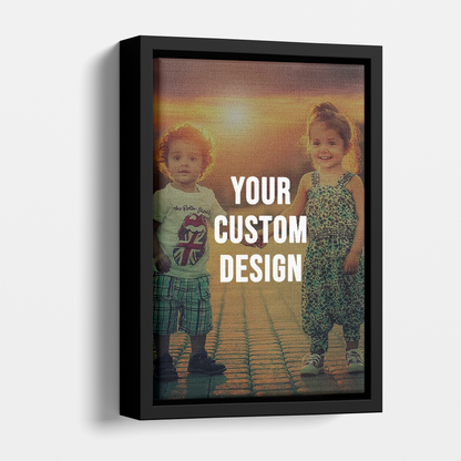 Custom Printed Framed Canvas