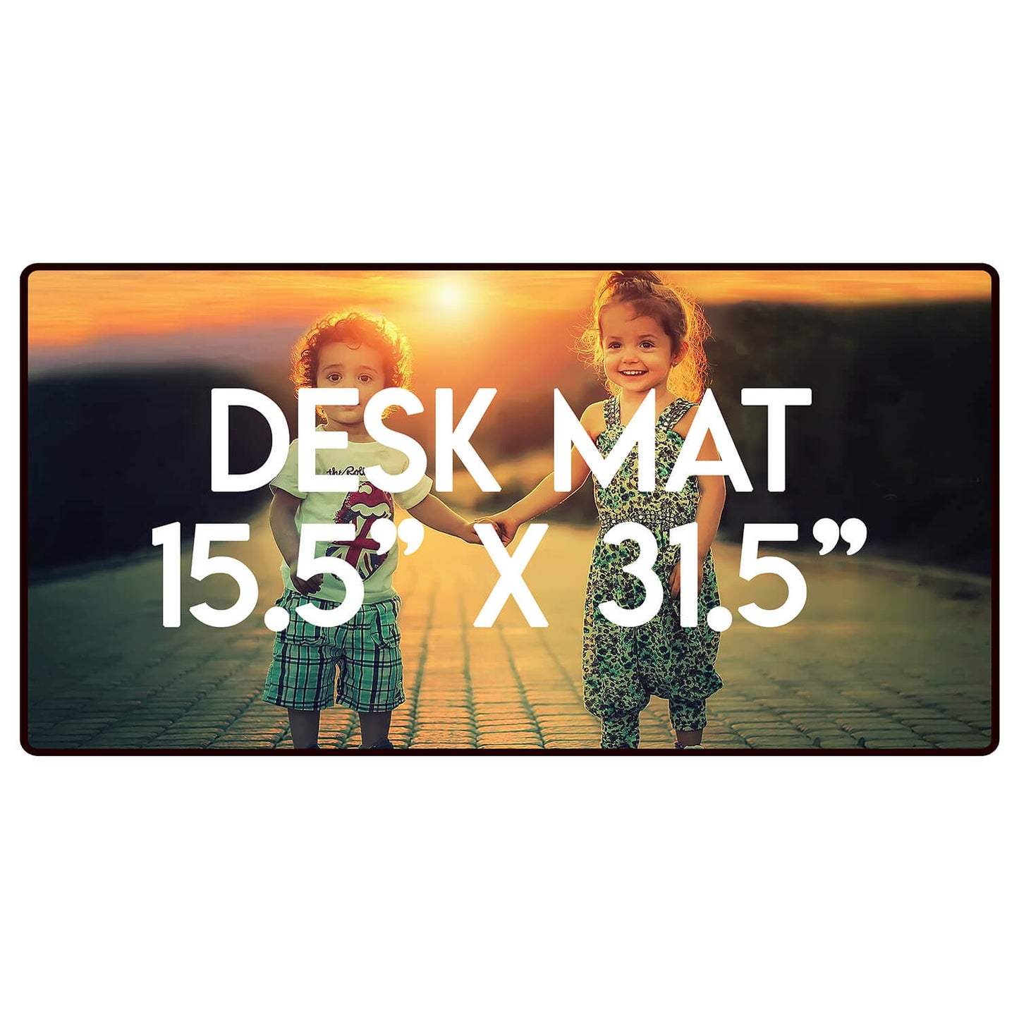 custom printed desk mat
