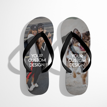 Custom Printed Flip Flops